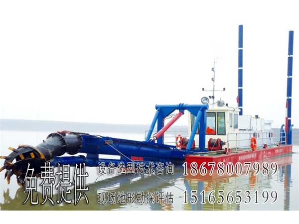 小型绞吸式抽沙船